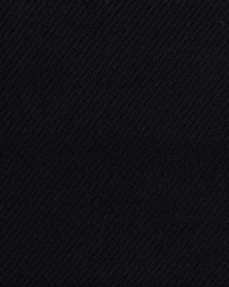 Cashmerello Alumo: Dark Navy Blue Cotton Twill