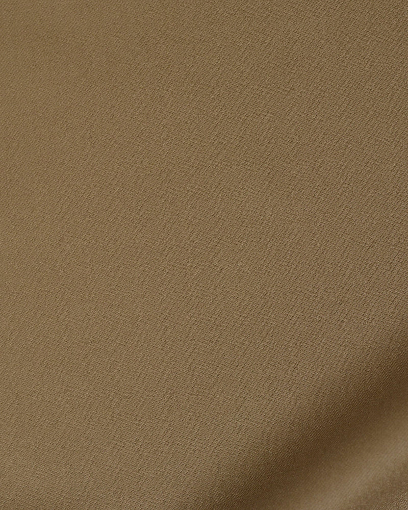 VBC Weizenbrauner Twill-Flanell