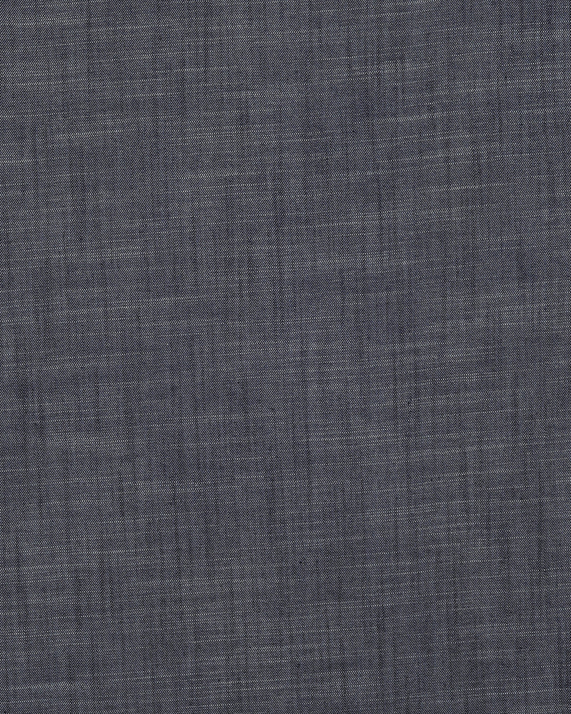 Chemise en denim bleu et gris