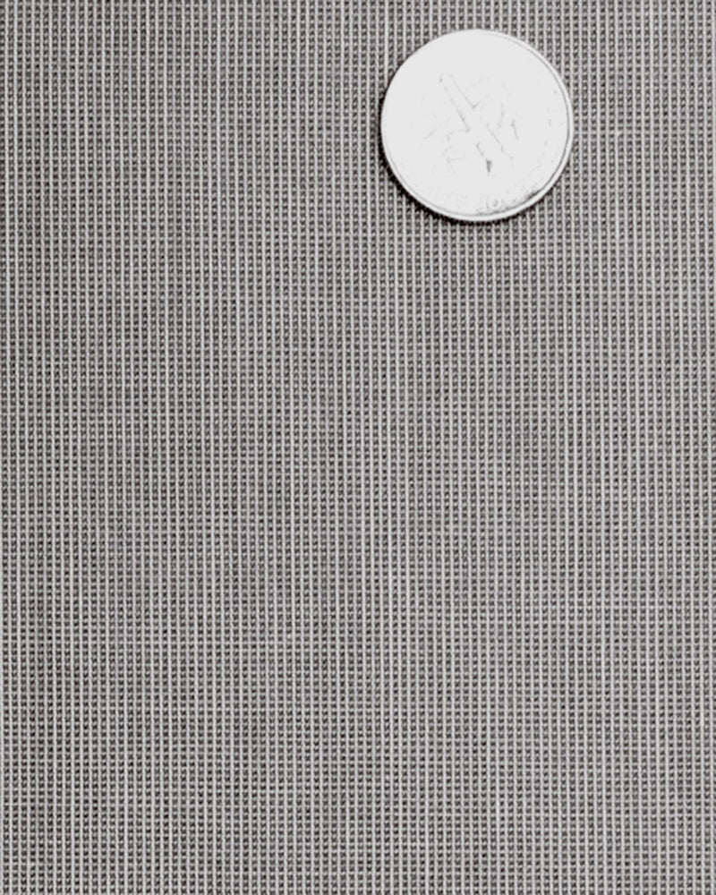 Chemise gris foncé du soir à rayures horizontales
