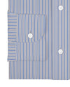Abwechselnde Streifen in Alumo Navy und Sky Blue
