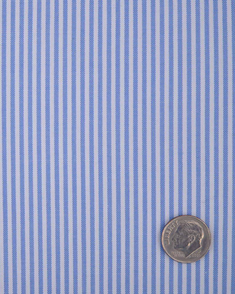 Blue White Bengal Stripes