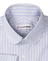 Alumo Navy and Cornflower Stripes