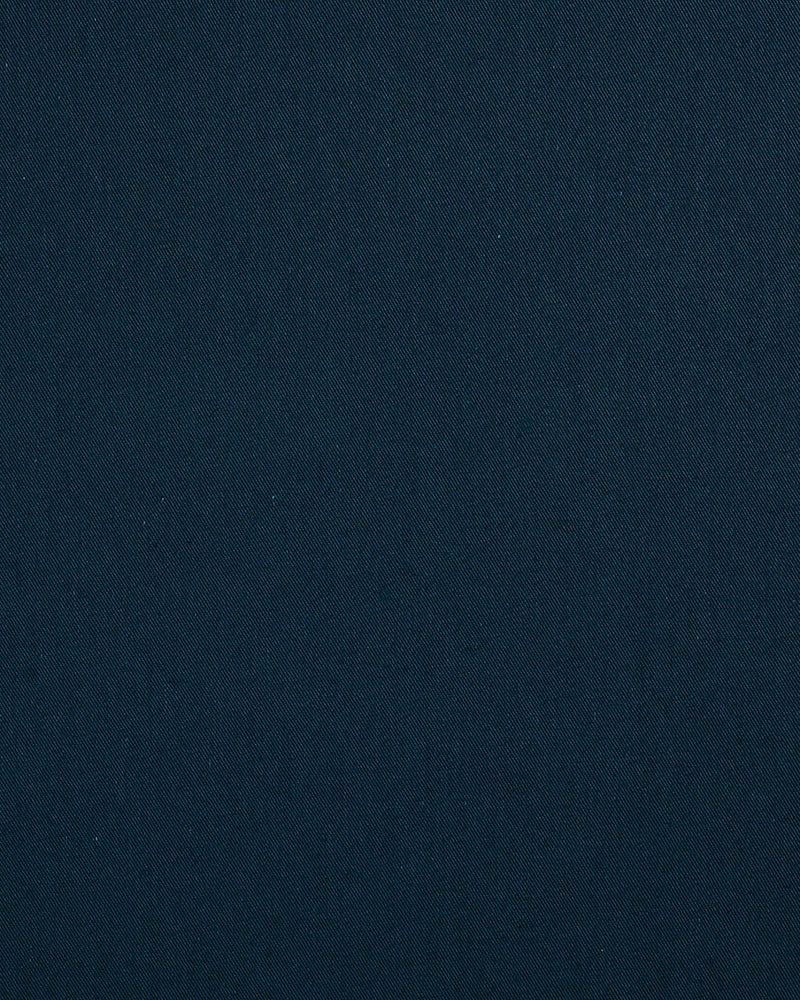 Cotton Twill: Dark Peacock Blue