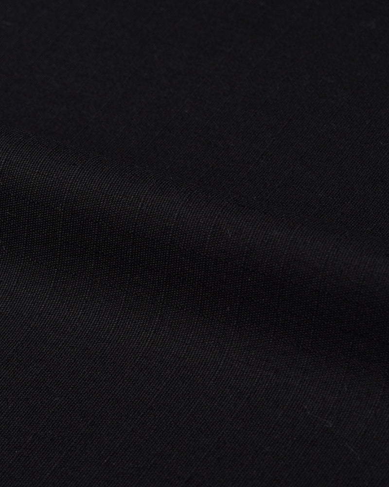 Black Ripstop Chino Pants
