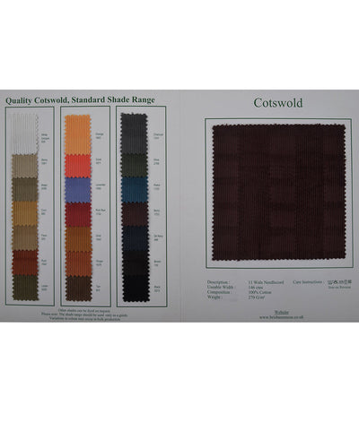 Brisbane Moss Tan Needlecord