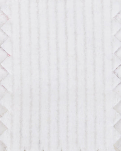 Brisbane Moss White Undyed 12 Wale Corduroy