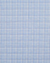 Zegna : Seersucker à carreaux tartan bleu clair