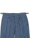 Blaue Webkante mit Türkistönung - 15 Oz
