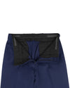 Brisbane Moss Navy Blue Twill