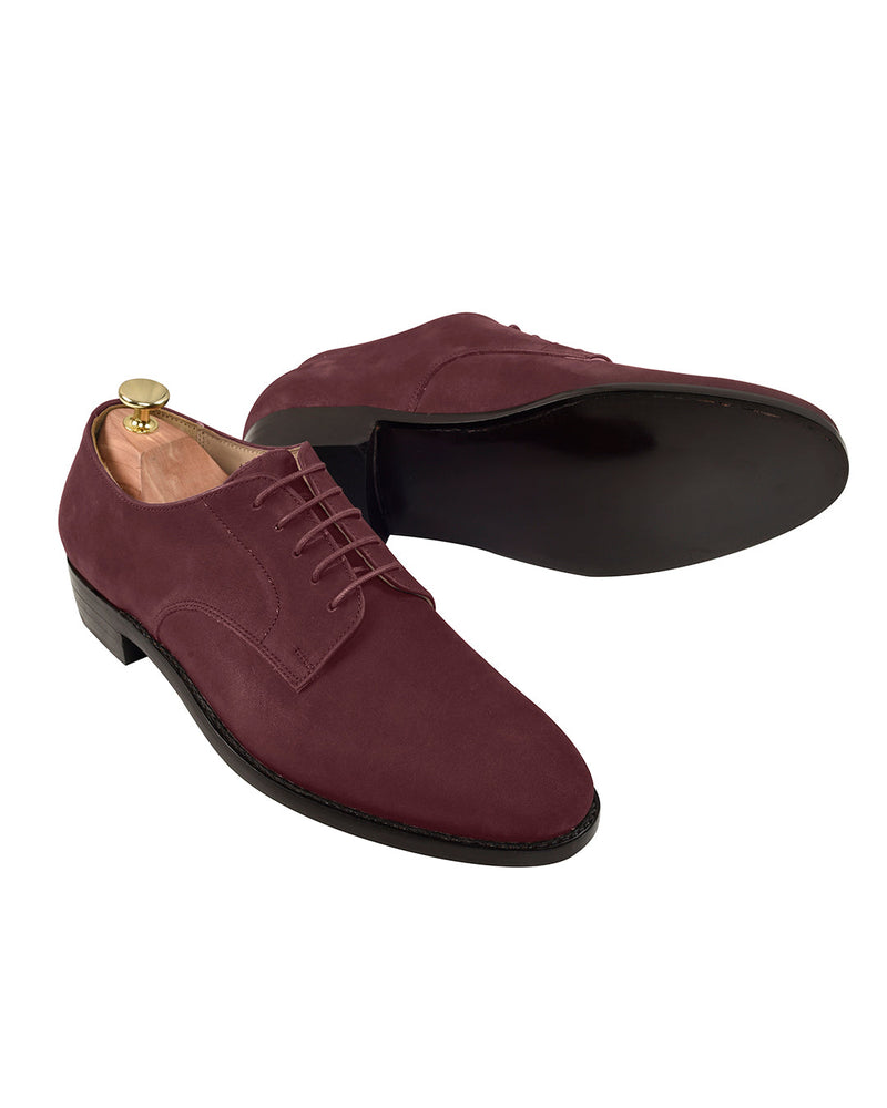 Nubuk Derby Burgund
