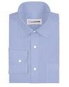 Baby Blue White Candy Stripes Shirt