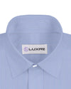Baby Blue White Candy Stripes Shirt