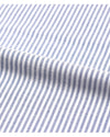 Business-Oxford-Hemd mit blauen Candy-Streifen