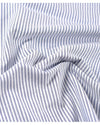 Business-Oxford-Hemd mit blauen Candy-Streifen
