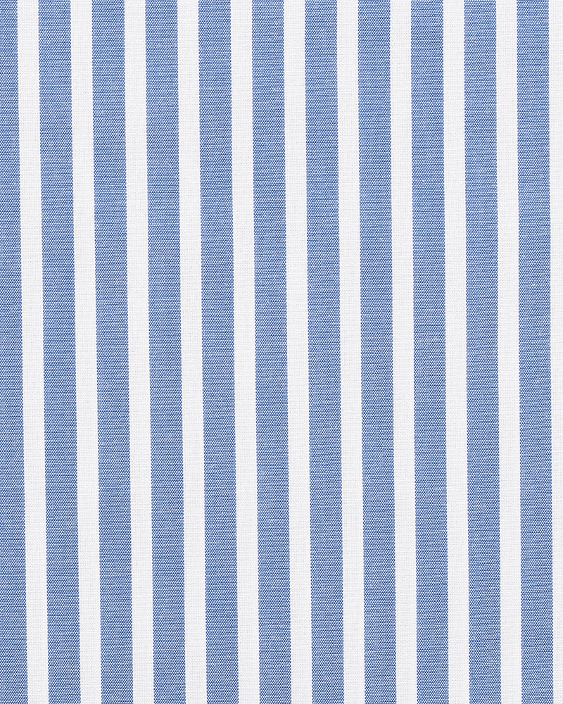 Cornflower Blue Bengal Stripes Shirt