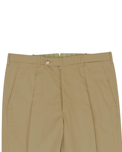 Baumwolle: Sandfarbener Sommertwill