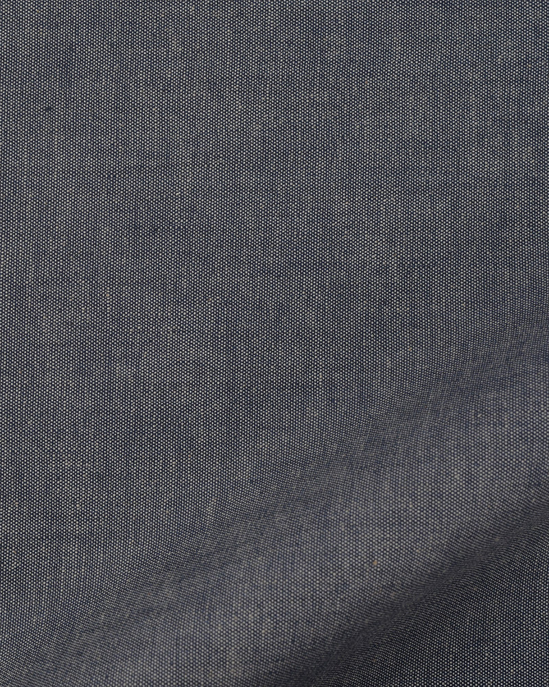 Navy Blue Denim Chambray