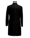 Manteau en laine gris anthracite Luxire 