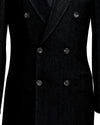 Manteau en laine gris anthracite Luxire 