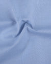 Chemise habillée Oxford bleu moyen à pois