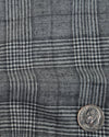 Drapers Black and White Glen Plaid Checks Suit