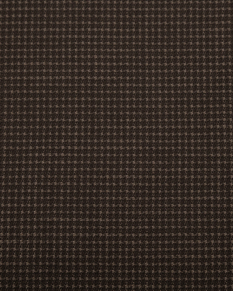 Drapers Tobacco Brown Micro Houndstooth Hose