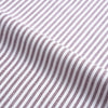 Bordeauxrotes, gestreiftes Oxford-Hemd mit knitterfreiem Material