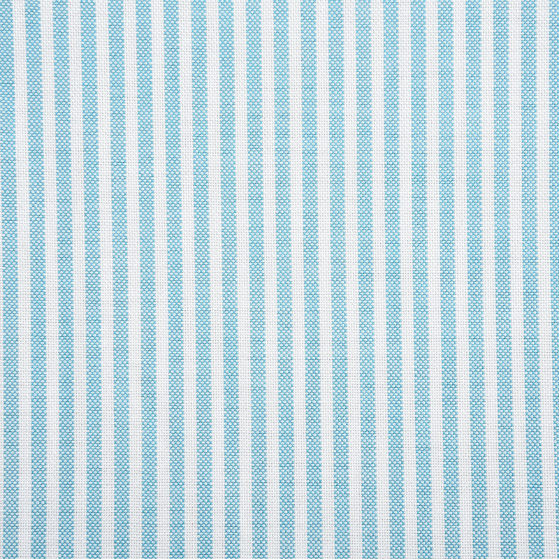 Ferozi Oxford-Hemd mit blauen und weißen Universitätsstreifen, knitterarm