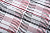 Schwarz-roter Madras Tattersall