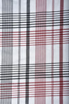 Schwarz-roter Madras Tattersall