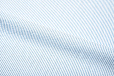 Sky Blue Dress Stripes Seersucker