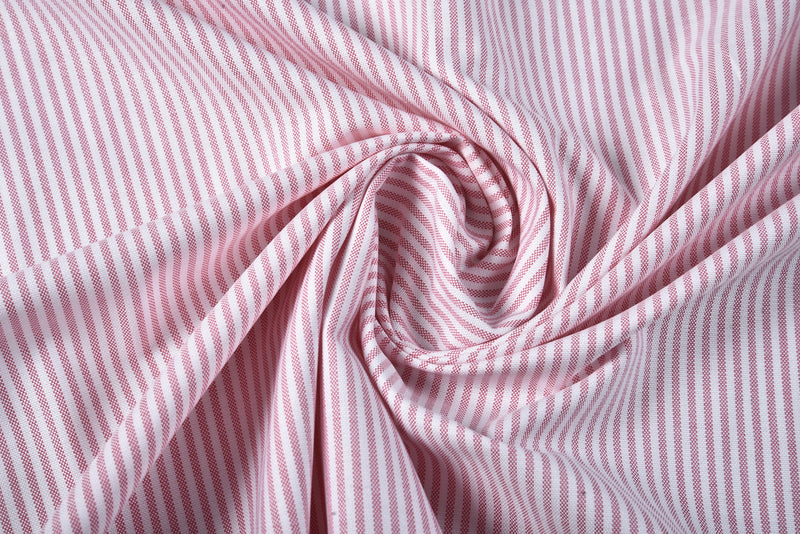 Oxfordhemd mit rosa Streifen