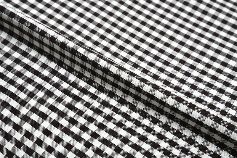 Schokoladen-Creme-Gingham
