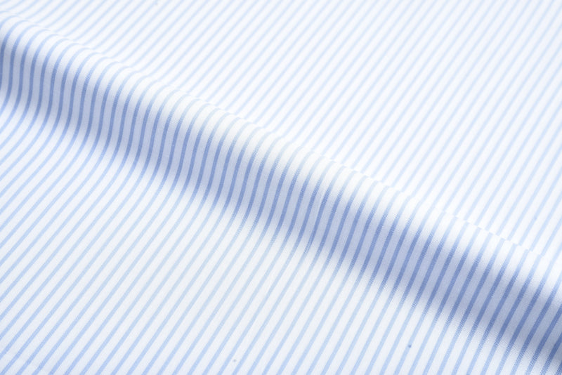 Pale Blue Dress Stripes Shirt