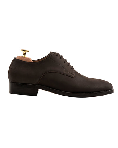 Nubuck Derby marron