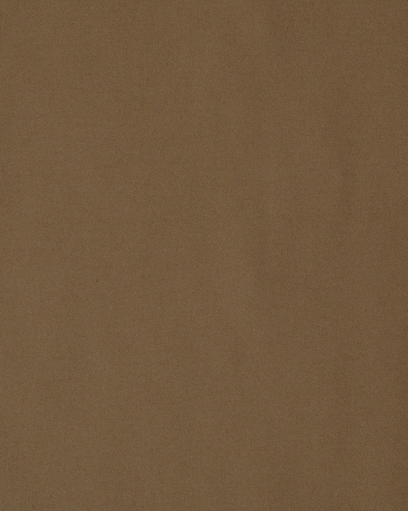 VBC: Sand Woolen Flannel High Rise Pant