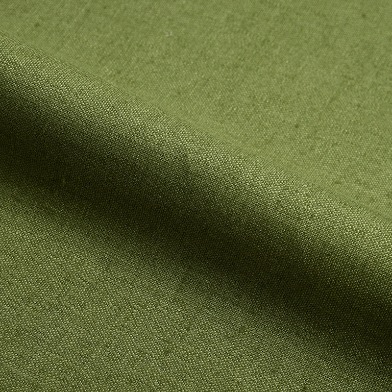 Veste en lin vert fougère