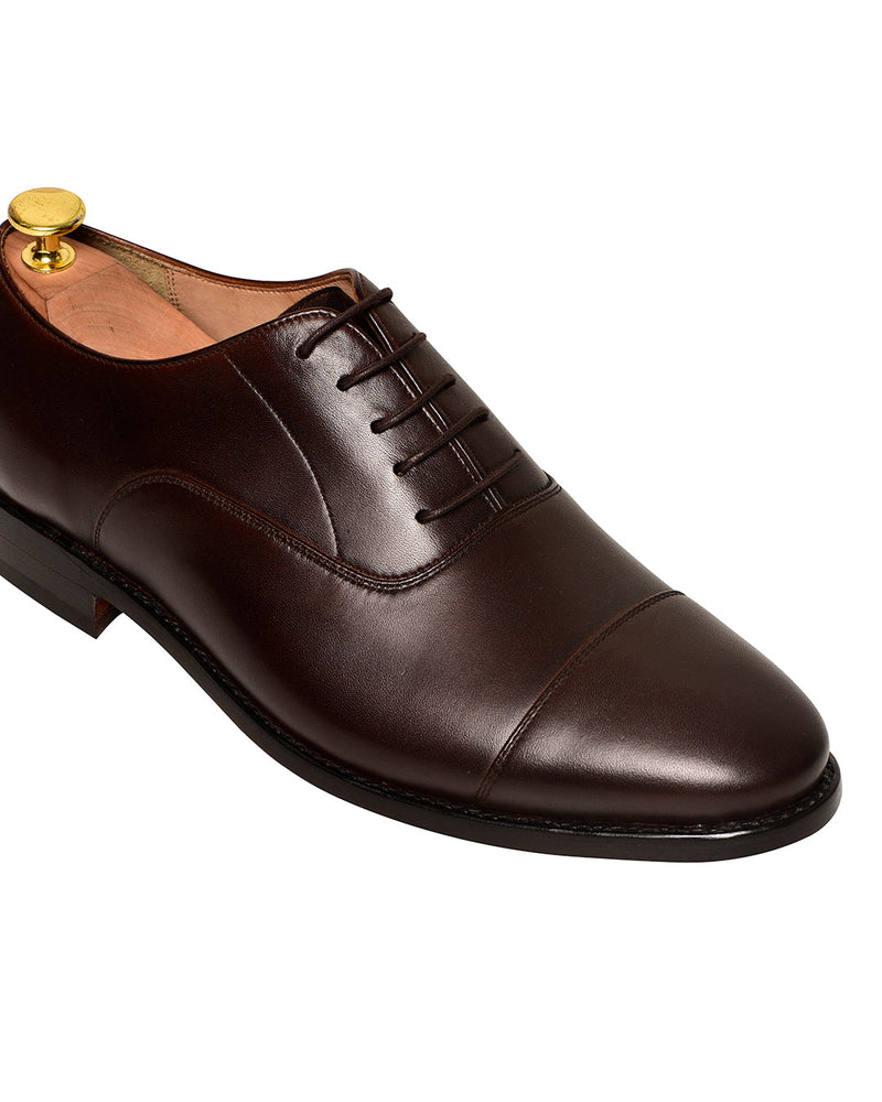 Captoe Oxfords Braun