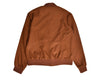 VBC: Hemdjacke aus braunem Flanell aus 100 % Wolle