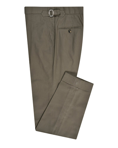 Fresco Soft Light Brown Twill Dress Pant
