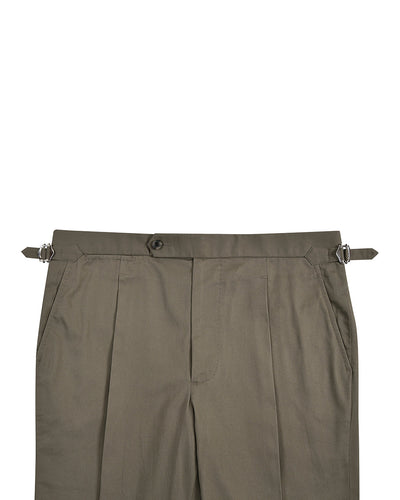 Fresco Soft Light Brown Twill Dress Pant