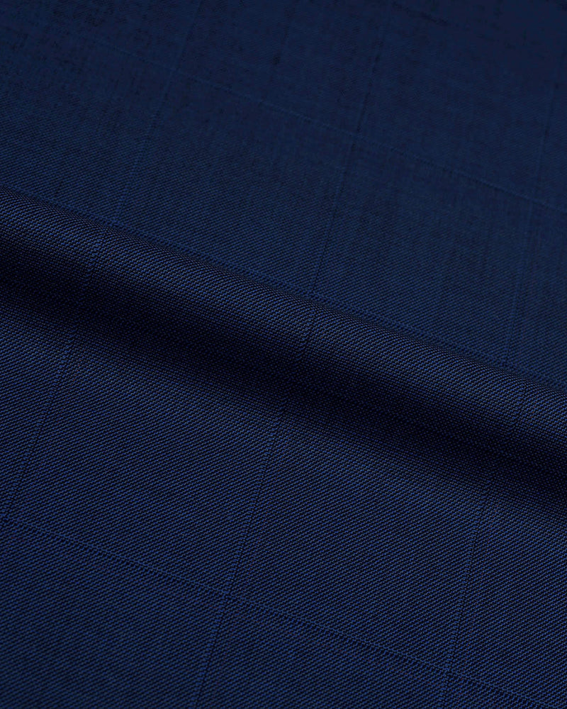 Drago: Super 160s Royal-Blue Prince of Wales Checks
