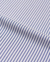 Marineblaues Hemd mit bengalischen Streifen