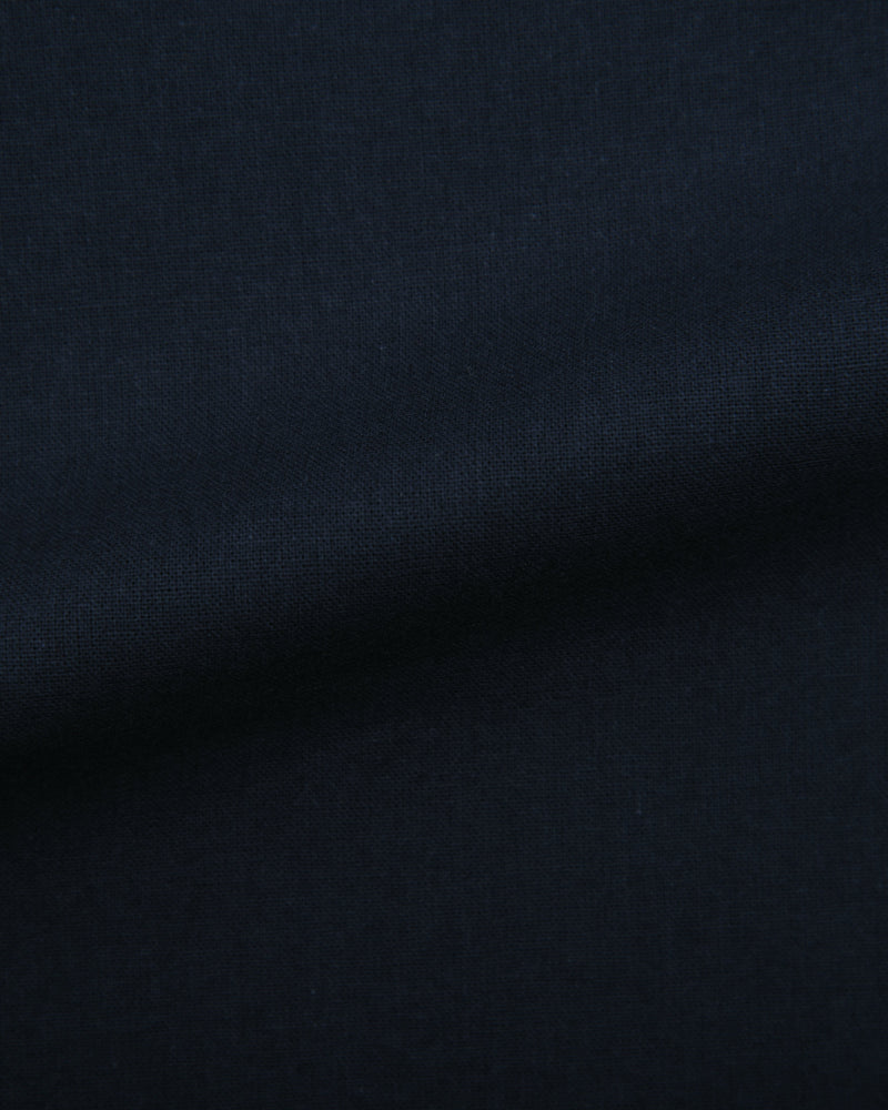 Fresco Baumwollhemdjacke in Tintenblau