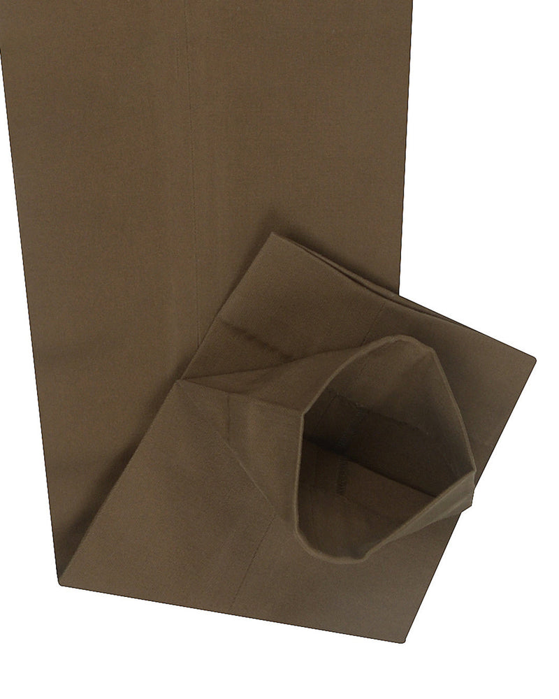 Dacota Soft dunkelbraune Stretch-Twill-Hose