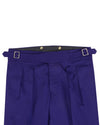 Dunkelkönigsblaue Satin-Baumwolle
