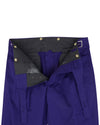 Dunkelkönigsblaue Satin-Baumwolle