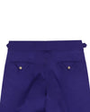 Dunkelkönigsblaue Satin-Baumwolle