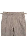Dugdale Fine Worsted - Brown Houndstooth